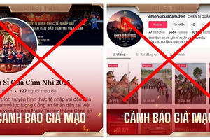 Cảnh giác với trò lừa mạo danh fanpage "Chiến sĩ quả cảm"