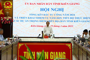 Kết quả giải ngân đầu tư công năm 2024 tại Kiên Giang có nhiều chuyển biến tích cực Kết quả giải ngân đầu tư công năm 2024 tại Kiên Giang có nhiều chuyển biến tích cực