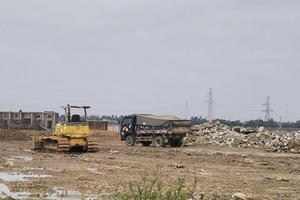 Hà Tĩnh: Dự án chưa xong thủ tục, chủ đầu tư vội vàng san lấp lấy mặt bằng