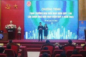 Cục Thuế Hà Nội lựa chọn 19 "Hóa đơn may mắn" quý 4 năm 2023