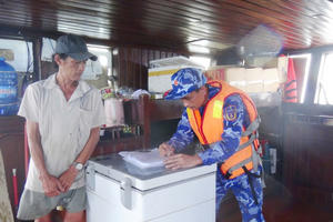 Bộ Tư lệnh Vùng Cảnh sát biển 4 phát hiện bắt giữ tàu cá vận chuyển trái phép khoảng 260.000 lít dầu diesel