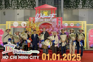 TP HCM đón 750.000 lượt người tham quan dịp Tết Dương lịch 2025