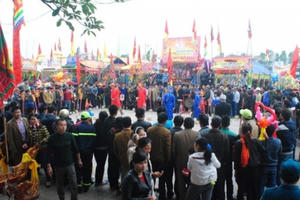 Nghệ An: Khai hội đền Cờn