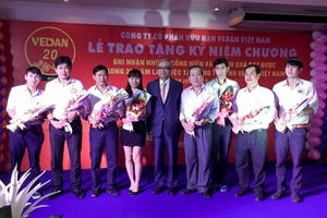 Vedan Việt Nam tự hào tôn vinh nhân viên gắn bó 20 năm