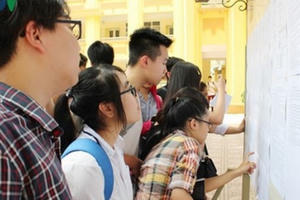 Hôm nay, nhiều trường đại học công bố điểm chuẩn vào các ngành