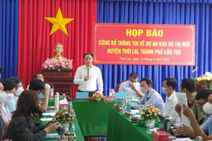 Cần Thơ đang rà soát tính pháp lý để hoàn thiện dự án Khu đô thị mới CADIF