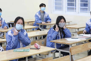 Hà Nội: Ngày 10/1, học sinh 3 quận, huyện đi học trực tiếp