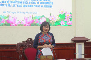 Bộ Tư pháp thẩm định Dự án luật sửa đổi, bổ sung 11 luật trong lĩnh vực quân sự, quốc phòng