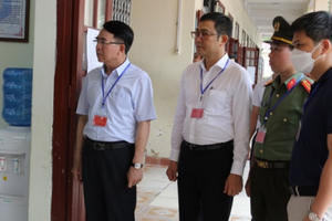 Hải Phòng: Kỳ thi tuyển sinh vào 10 THPT chuyên Trần Phú diễn ra nghiêm túc, an toàn