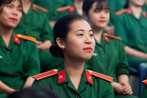 Điểm sàn của các trường quân đội năm 2023 dao động từ 15-23,5 điểm