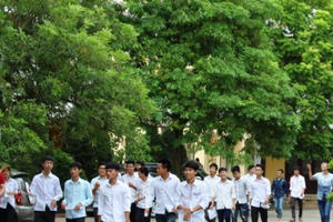 Nam Định: 4 thí sinh bị đình chỉ, 86 thí sinh bỏ thi trong ngày thi cuối cùng