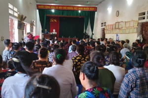 Vĩnh Phúc: Giải quyết 129 vướng mắc trong dồn thửa đổi ruộng tại huyện Bình Xuyên