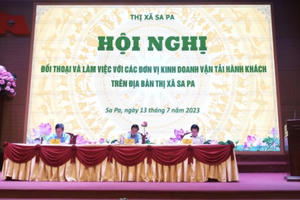 Thị xã Sa Pa chấn chỉnh tình hình hoạt động vận tải hành khách trên địa bàn