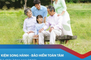 Ngân hàng SCB: Triển khai sản phẩm "Tiết kiệm song hành- Bảo hiểm toàn tâm"