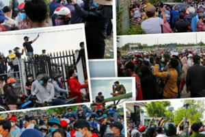 Hàng trăm người hiếu kỳ theo chân bà Nguyễn Phương Hằng tìm đến "Tịnh Thất Bồng Lai"