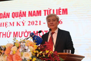 Ông Mai Trọng Thái được bầu giữ chức Chủ tịch UBND quận Nam Từ Liêm Ông Mai Trọng Thái được bầu giữ chức Chủ tịch UBND quận Nam Từ Liêm