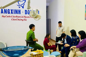 Khám chữa bệnh không có giấy phép, cơ sở nha khoa tại Thanh Hoá bị phạt 45 triệu đồng