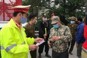 Thái Bình lập 7 chốt kiểm soát chặn người đến từ vùng có dịch