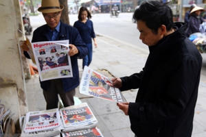 Người dân Hà Nội quan tâm theo dõi hội nghị thượng đỉnh Mỹ-Triều