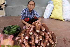 Bà Tân Vlog tung clip làm bánh sắn, dân mạng nhiệt tình soi điểm bất thường