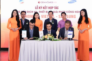 Hai ông lớn Viettel và Samsung bắt tay hợp tác với website BĐS Cenhomes.vn