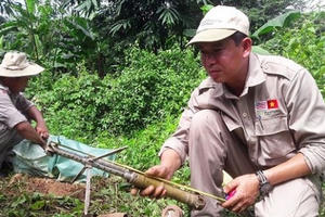 Xử lý an toàn 463 đầu đạn pháo, bom chưa phát nổ tại huyện vùng biên Quảng Trị