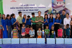 Thầy trò bản Pa Choong sắp có ngôi trường mới