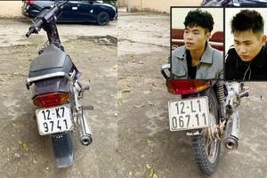 Bắt giữ 2 thanh niên trộm tài sản nhà bạn sau tiệc nhậu