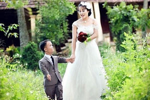 Thanh Hóa: Đám cưới đẹp như cổ tích của “Chú lùn và “nàng Bạch Tuyết”