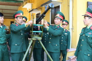 Bộ Chỉ huy Quân sự tỉnh TT- Huế: Bảo đảm tốt vũ khí, trang bị kỹ thuật cho các nhiệm vụ chiến đấu