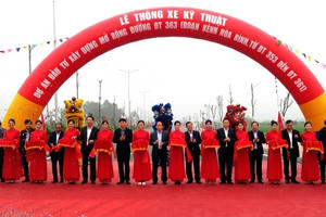 Hải Phòng: Thông xe kỹ thuật dự án mở rộng đường tỉnh 363