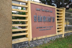 Sai phạm tại Sở GD&ĐT Quảng Nam gây thiệt hại ngân sách Nhà nước gần 5 tỷ đồng Sai phạm tại Sở GD&ĐT Quảng Nam gây thiệt hại ngân sách Nhà nước gần 5 tỷ đồng