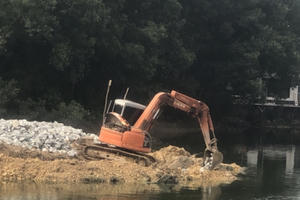 Thạch Thất (Hà Nội): Hồ Đá Dựng đang bị “bức tử” nghiêm trọng