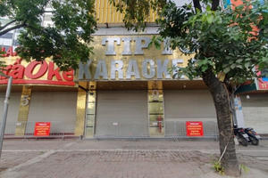 Bắc Từ Liêm (Hà Nội): Quán Karaoke Flamenco và Tip Tốp ngang nhiên hoạt động bất chấp bị đình chỉ PCCC