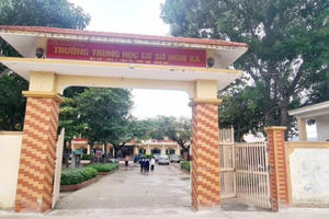 Nghệ An: Thành lập tổ xác minh đơn thư phản ánh tại trường THCS Nghi Xá