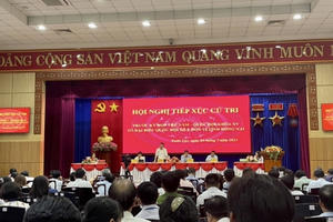 Đồng Nai: Tiếp xúc cử tri trước Kỳ họp thứ 5, Quốc hội khóa XV