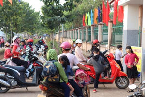 Học sinh Bình Phước nghỉ học tạm thời để phòng, chống dịch Corona