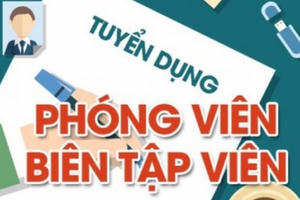 Tạp chí Nghenghiepcuocsong.vn tuyển dụng phóng viên