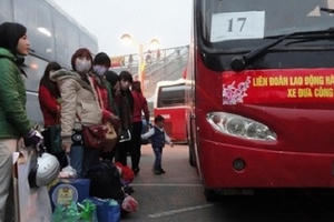 Hà Nội: Không để người dân không có phương tiện về quê đón Tết