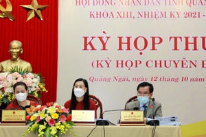 Quảng Ngãi tổ chức Kỳ họp thứ 4 HĐND tỉnh khóa XIII