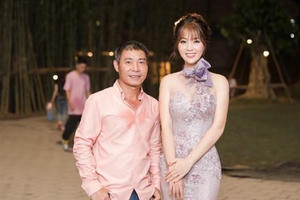 NSND Công Lý và Á hậu Thụy Vân, mối quan hệ "chị vợ - em rể"