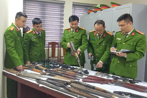 Thanh Hoá: Tuyên truyền, vận động và thu hồi 31 khẩu súng quân dụng