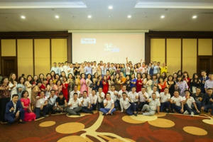 Ấm cúng mừng sinh nhật Báo Pháp luật Việt Nam tuổi 35