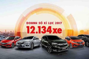 Audio Tài chính Plus: Honda Việt Nam đạt kỷ lục doanh số bán hàng năm 2017