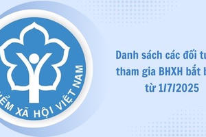 Các nhóm đối tượng mới tham gia BHXH bắt buộc từ ngày 01/7/2025