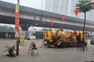 Hà Nội sẽ thoát cảnh ngập úng khi 10 dự án trị giá gần 5.600 tỷ đồng được triển khai