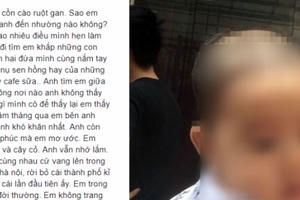 Người chồng có vợ và con gái mất tích viết tâm thư mong vợ con trở về trong "vô vọng"