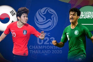 19h30 hôm nay,U23 Hàn Quốc và U23 Saudi Arabia, Hàn Quốc sẽ lên ngôi vô địch?