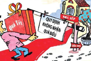 Đắk Lắk: Nghiêm cấm biếu, tặng quà Tết cho lãnh đạo các cấp dưới mọi hình thức