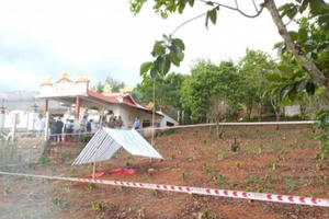 Lâm Đồng: Điều tra nghi án giết người, chôn xác phi tang trong vườn cà phê